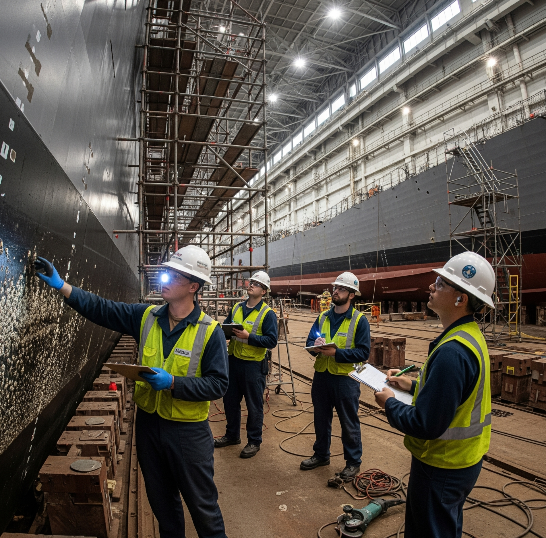 Inspeção Estrutural Naval