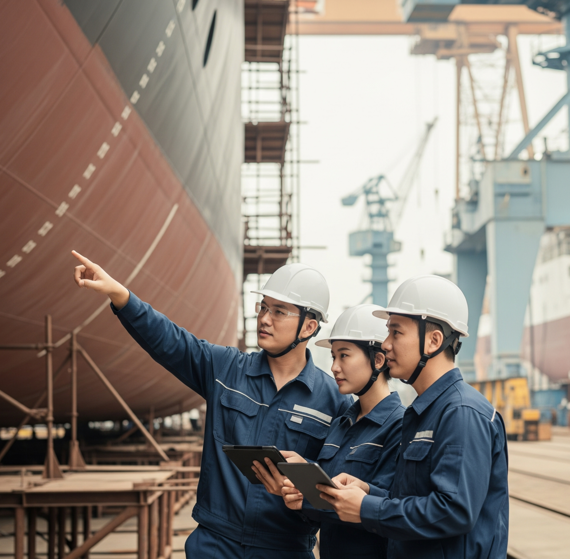 Suporte Técnico em Estaleiros